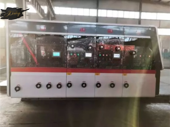 High Speed Computer Water Ink Flexo Printing Slotting Carton Box Making Machine